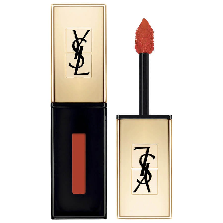 Yves Saint Laurent - Rouge Pur Couture Vernis A Levres Glossy Stain - 8 - ORANGE DE CHINE