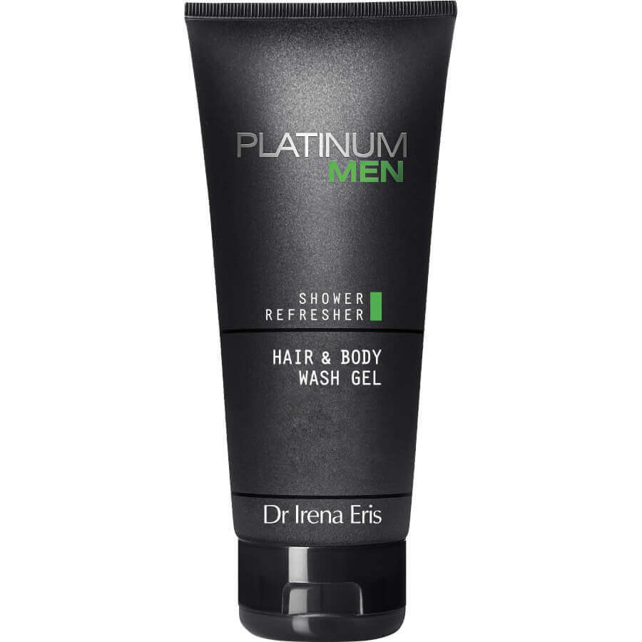 Dr Irena Eris - Platinum Men Shower Refresher Hair & Body Wash Gel - 