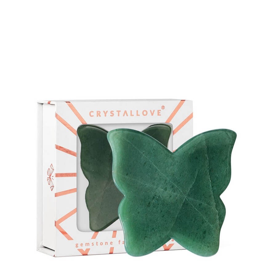 Crystallove - Butterfly Aventurine Gua Sha - 