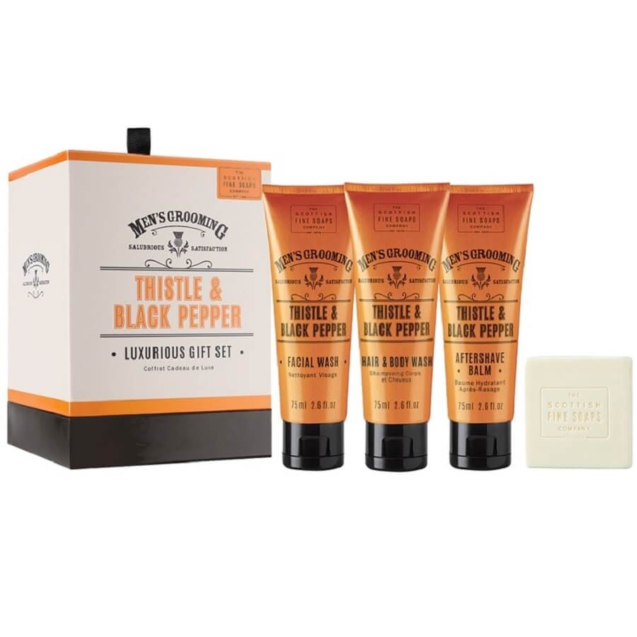 The Scottish Fine Soaps Men's Grooming Thisle & Black Pepper Luxurious