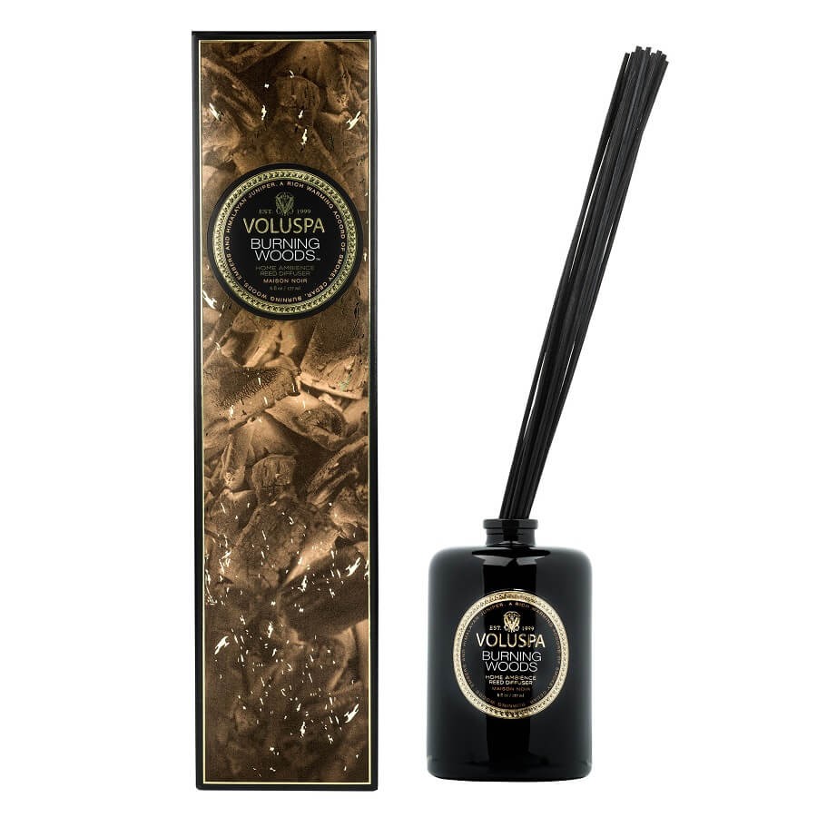 VOLUSPA - Burning Woods Reed Diffuser - 