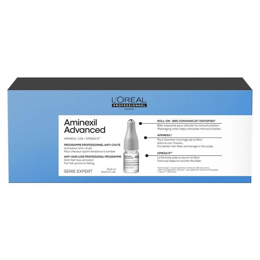 L'Oreal Professionnel Paris - Aminexil Advanced Professional Programe Against Hair Loss - 