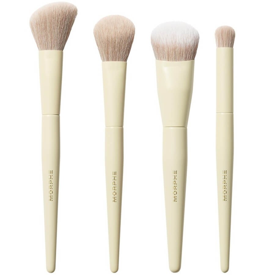 Morphe - Buttery Blends 4-Piece Face Brush Set - 