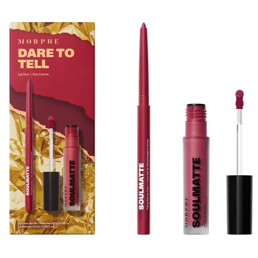 Morphe - Dare To Tell Lip Duo - 