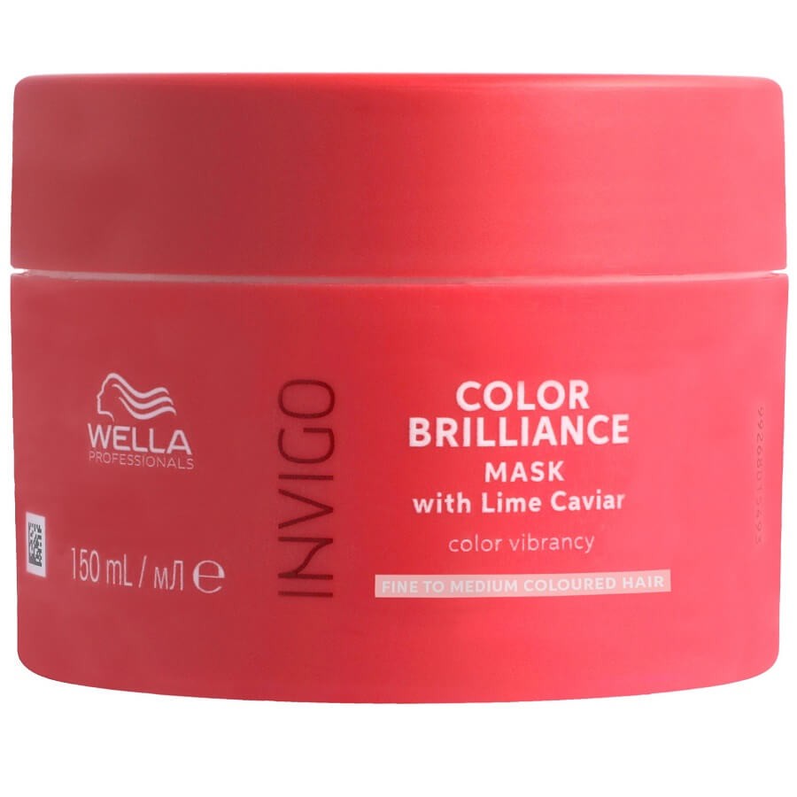 Wella Professionals - Invigo Color Brilliance Mask With Lime Caviar - 