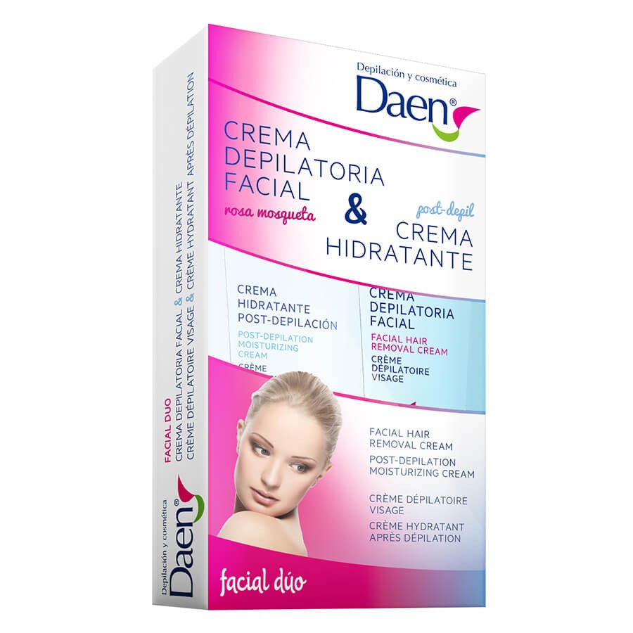 Daen - Duo Removal Cream Facial+Post Depilation Moisturizing Cream - 