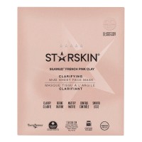 STARSKIN ® SILKMUD™ Pink French Clay Purifying Mud Sheet Mask