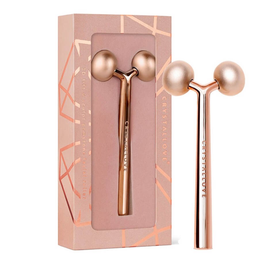 Crystallove - Lift And Sculpt Massager Rose Gold - 