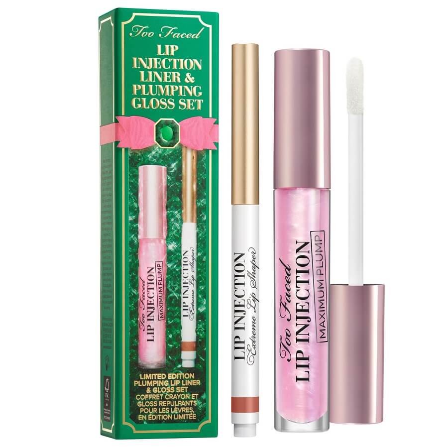 Too Faced - Lip Injection Liner&Plumping Gloss Set - 