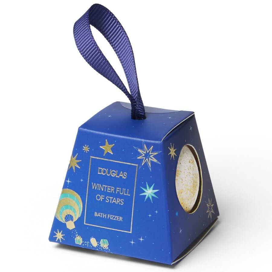 Douglas Collection - Winter Full Of Stars Bath Fizzer Blue - 