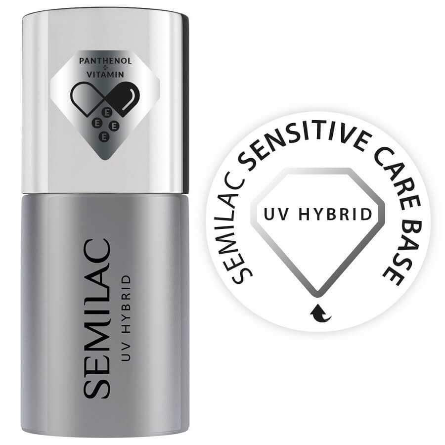 Semilac - Nail Polish Sensitive Care Base - 