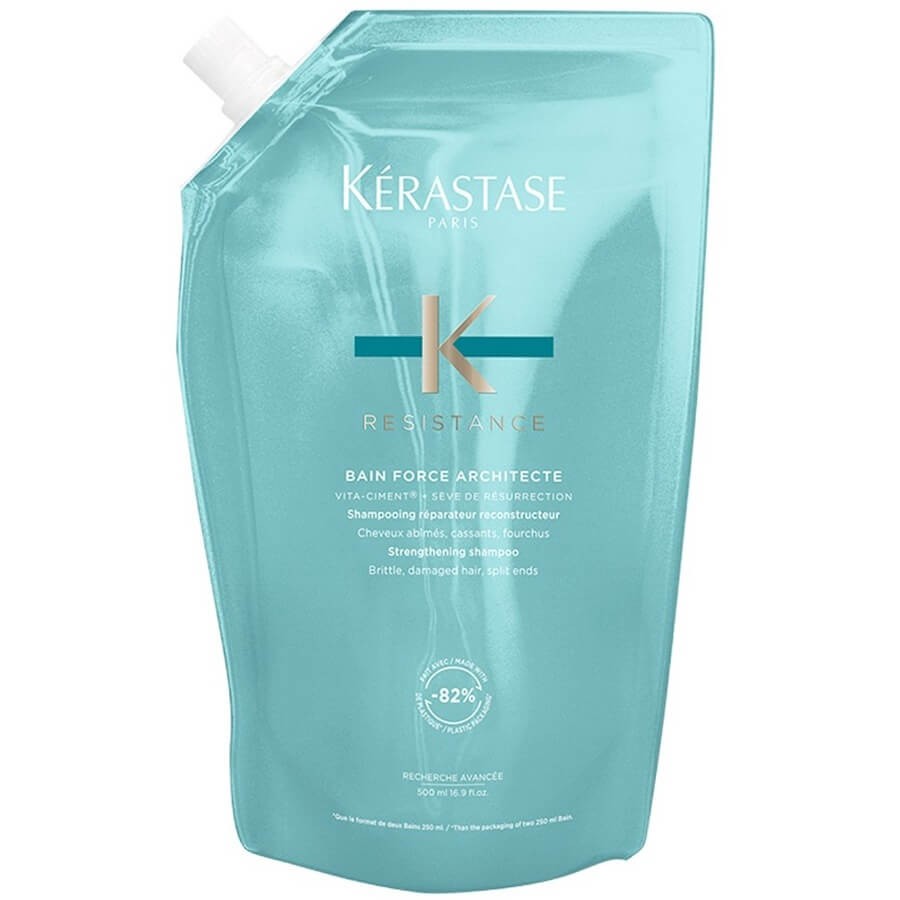 Kérastase Paris - Resistance Bain Force Architecte Strengthening Shampoo Refill Pouch - 