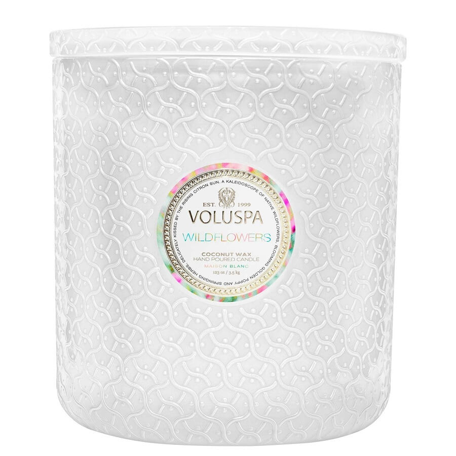 VOLUSPA Wildflowers 5 Wick Hearth Candle DOUGLAS