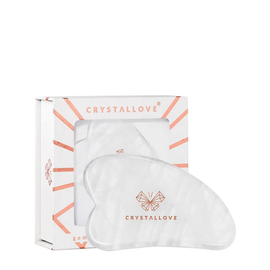 Crystallove - Clear Quartz Gua Sha - 