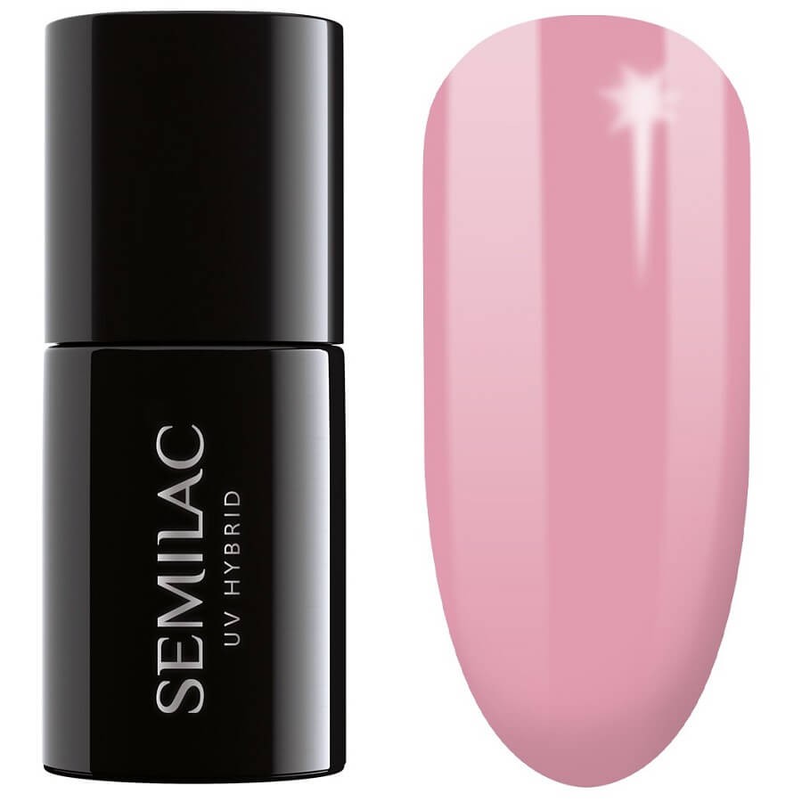 Semilac - UV Hybrid Gel Polish Business Line - 198 - Powder Pink