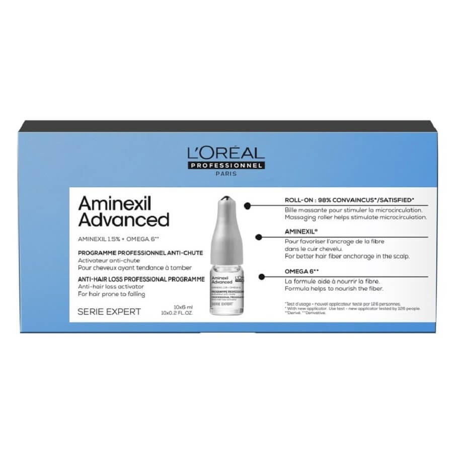 L'Oreal Professionnel Paris - Aminexil Advanced Professional Programe Against Hair Loss - 