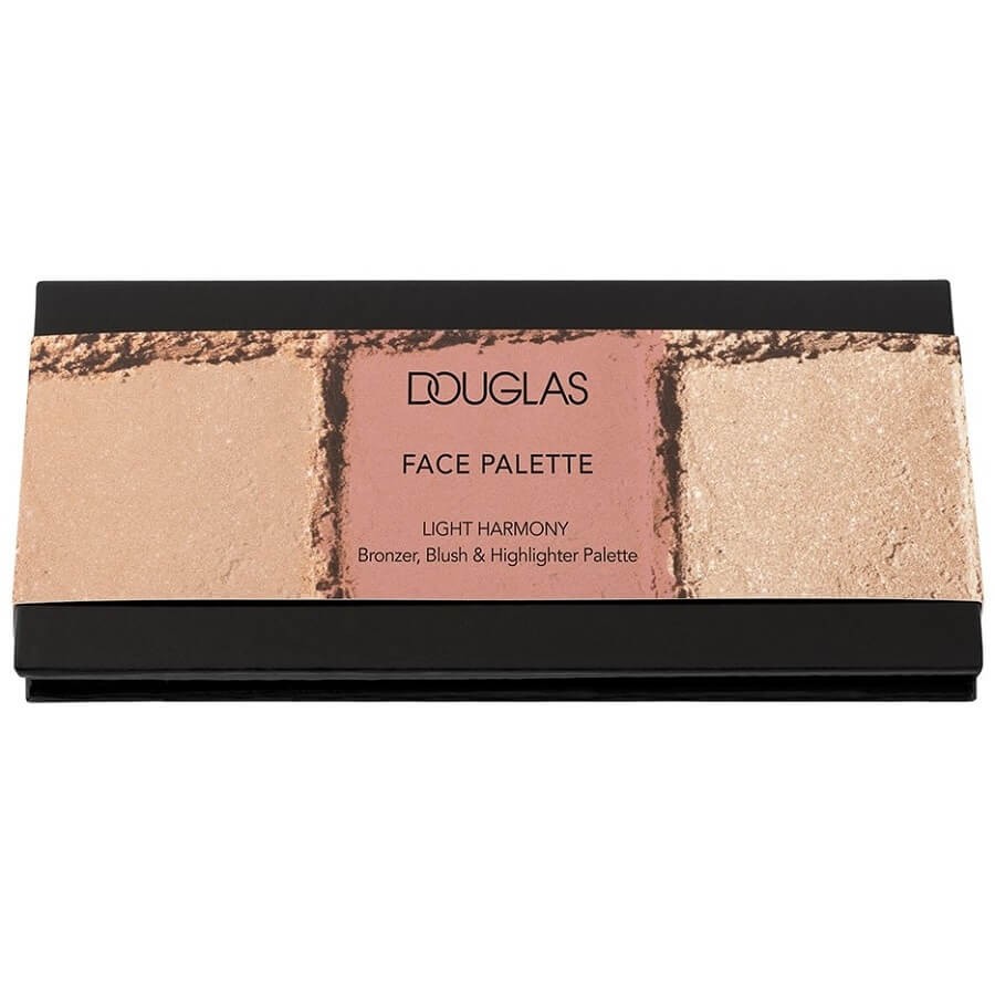 Douglas Collection - Face Palette Bronzer & Blush & Highlighter Palette - Light Harmony