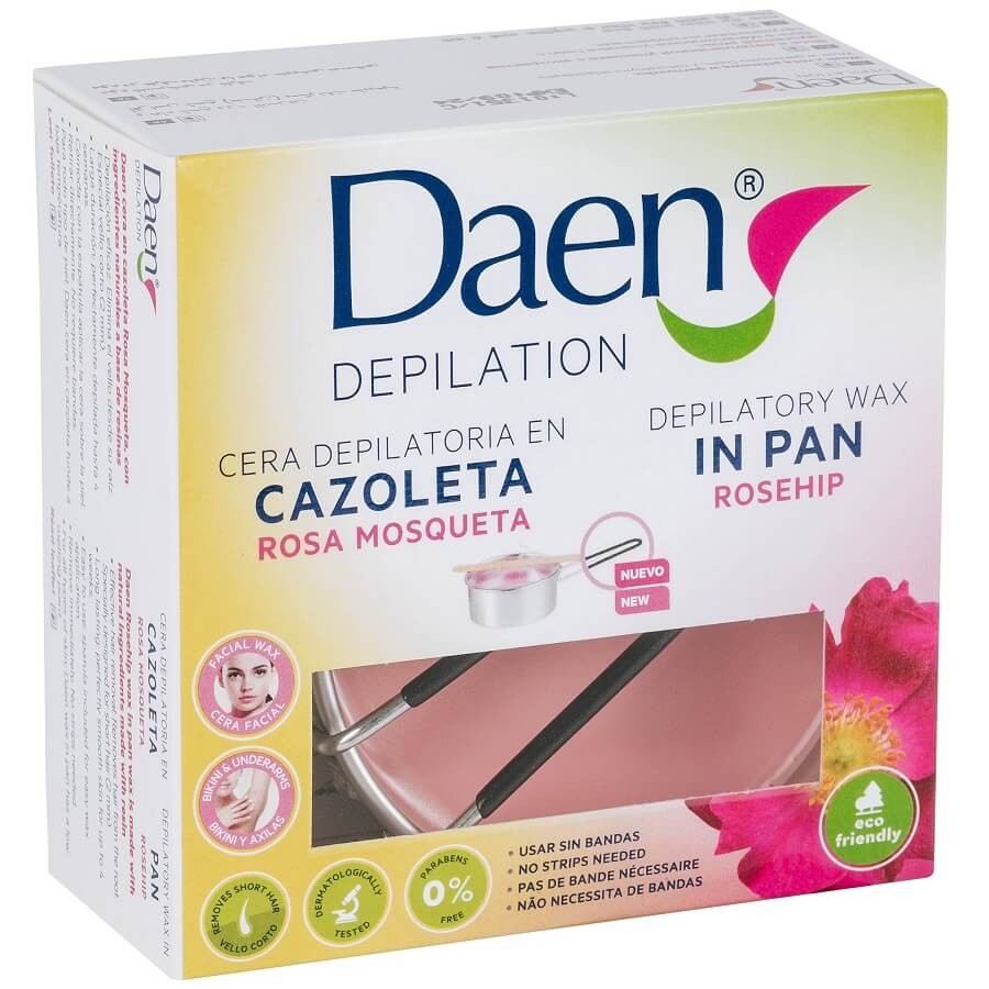 Daen - Hot Wax In Pan Rosehip - 