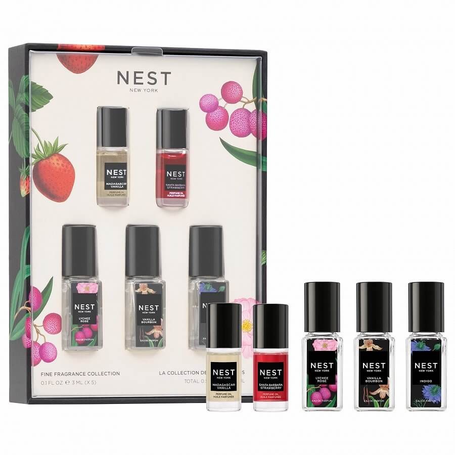 NEST New York - Fine Fragance Eau de Parfum & Perfume Oil Rollerball Set - 
