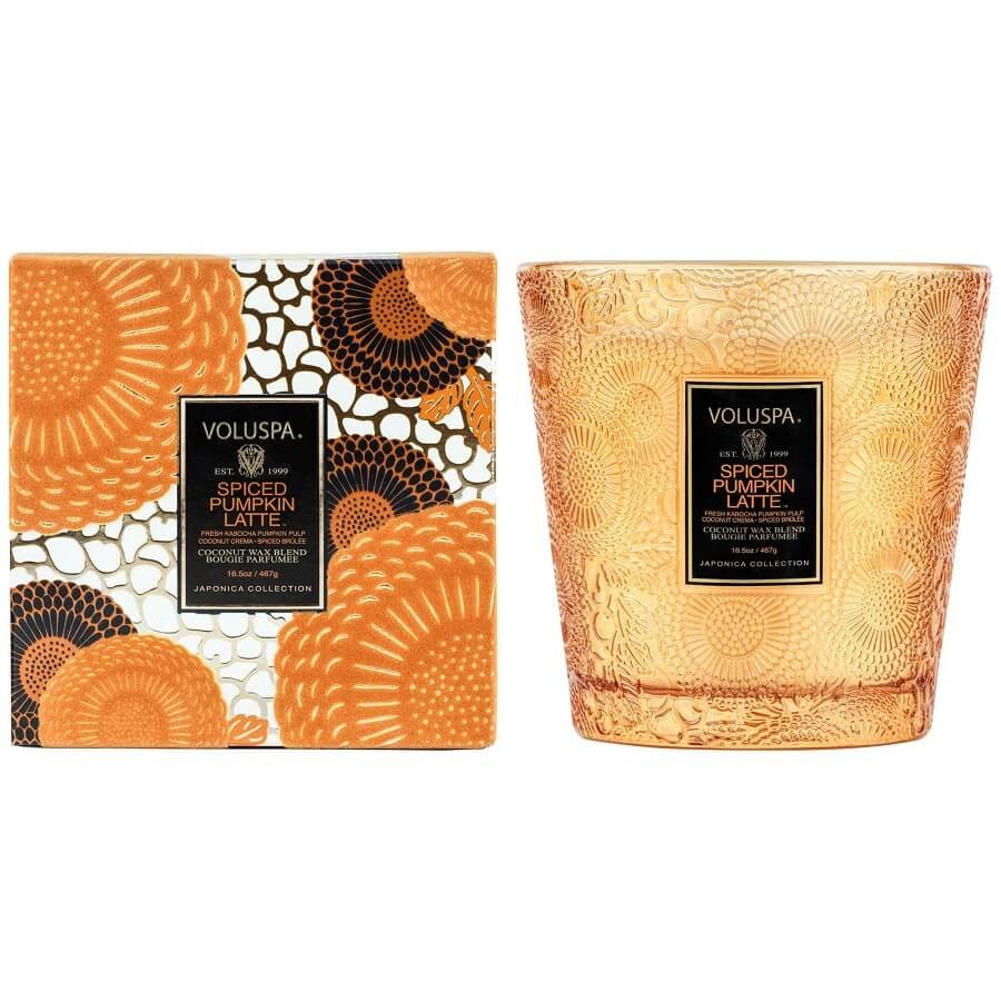 VOLUSPA - Spiced Pumpkin Latte 2 Wick Hearth Candle - 