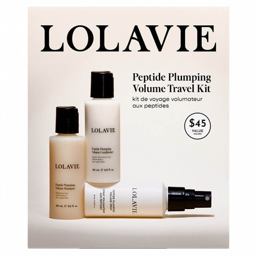 LolaVie - Peptide Plumping Volume Travel Kit - 