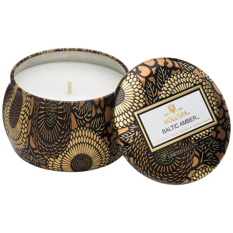 VOLUSPA - Baltic Amber Mini Tin Candle - 