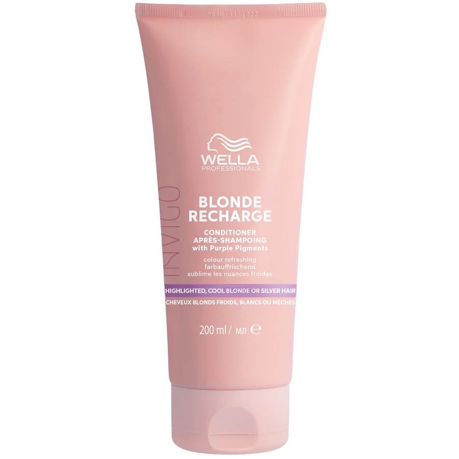 Wella Professionals - Invigo Blonde Recharge Conditioner With Purple Pigments - 