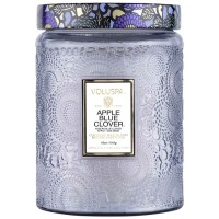 VOLUSPA Apple Blue Clover Large Jar Candle