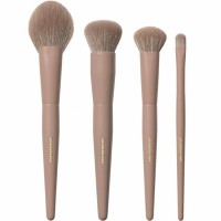 Morphe Iced Mocha 4-Piece Face Brush Set