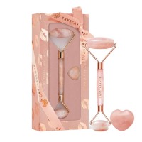 Crystallove Rose Quartz Roller Selflove Set