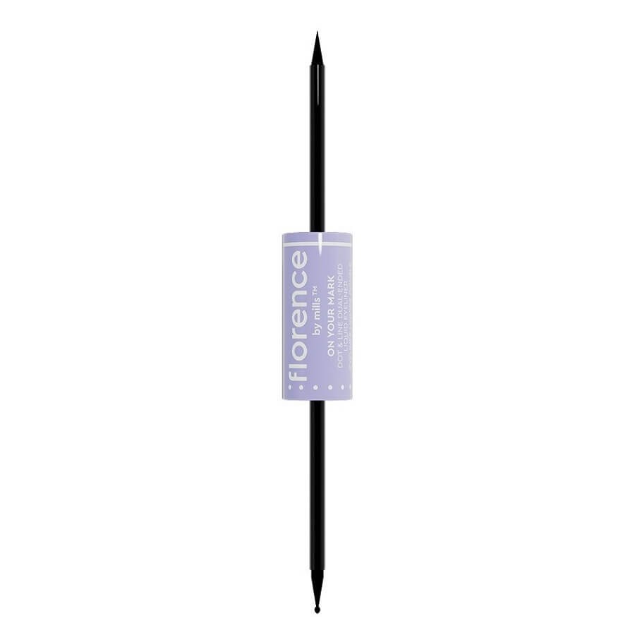 Florence by Mills - On Your Mark Dual Sided Liquid Eyeliner Black - Black