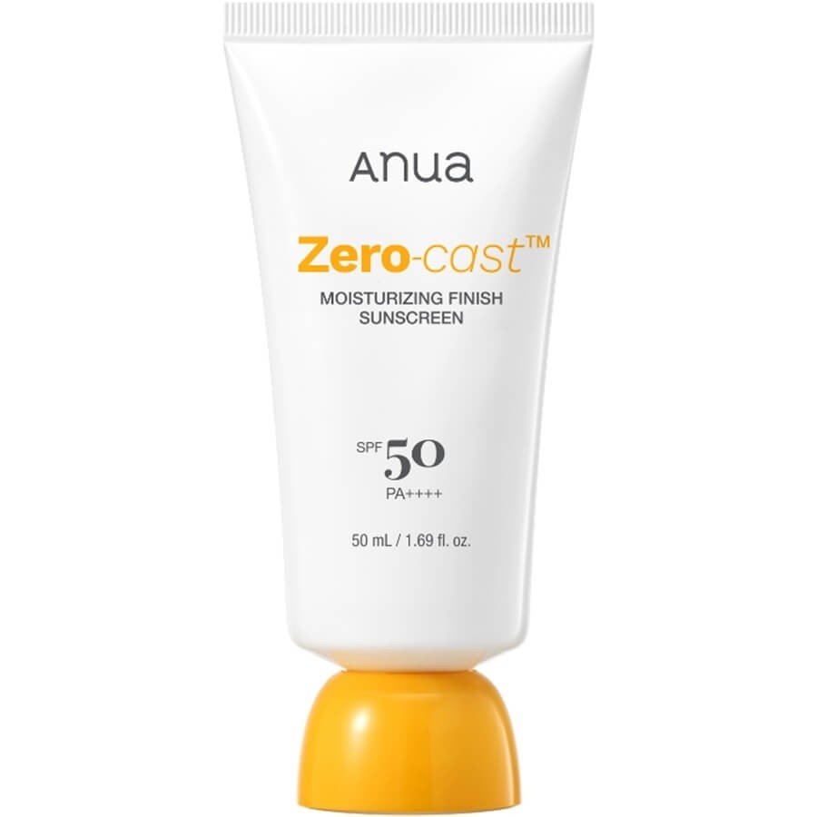 Anua - Zero-Cast™ Moisturizing Finish Sunscreen SPF 50+ - 