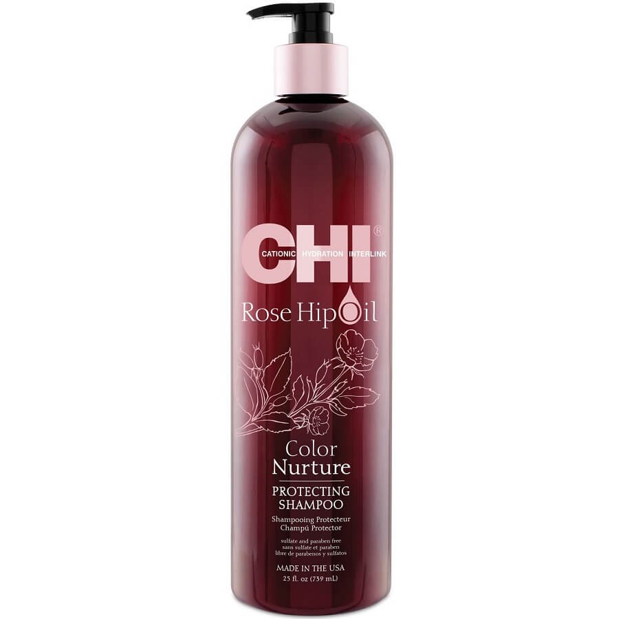 CHI - Rose Hip Oil Shampoo - 